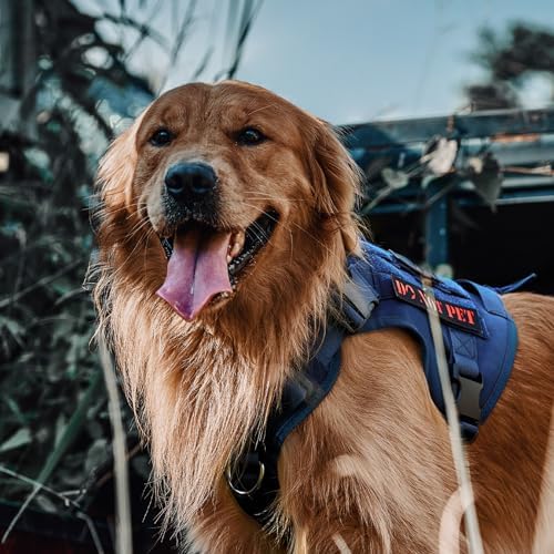 OneTigris Tactical Dog Harness Vest No-Pull Service Dog Vest - Image 5