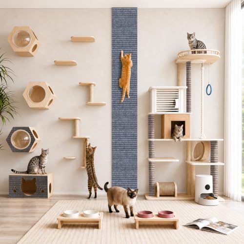2Pack Cat Scratch Furniture Protector, Self-Adhesive Scratch Pad - Image 4