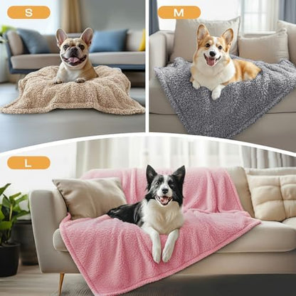 Luciphia 3 Pack Soft Sherpa Fleece Blankets - Image 4