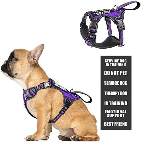WINSEE Service Dog Vest No Pull Dog Harness by WINSEE