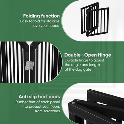 Freestanding Foldable Dog Gate - Image 3