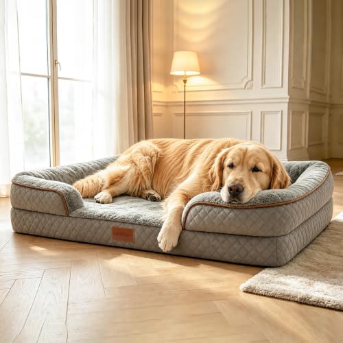 Orthopedic Memory Foam Dog Bed by FollowUs