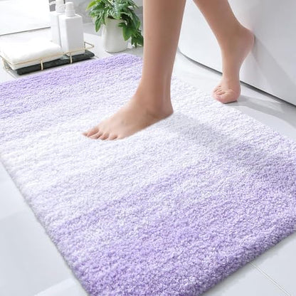 OLANLY Bathroom Rugs Mat 34x21, Extra Soft Absorbent Microfiber Bath Rugs by OLANLY