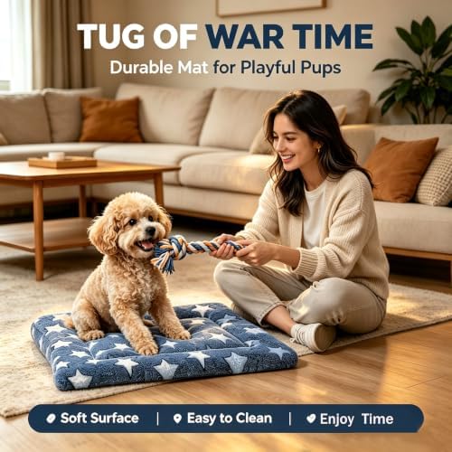 Dog Bed Mat – Soft Dog Kennel Pad - Image 6