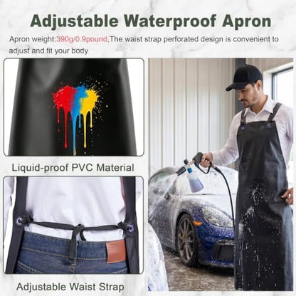 Nanxson Adjustable Waterproof Apron, Work Apron - Image 5