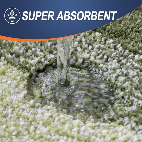 OLANLY Large Bathroom Rugs 50x30, Extra Soft Absorbent Microfiber Bath Rugs - Image 4