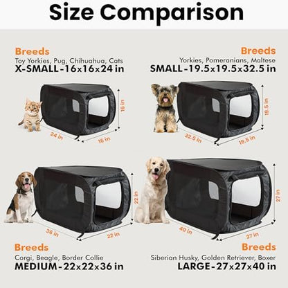Portable Collapsible Pop Up Kennel - Image 3