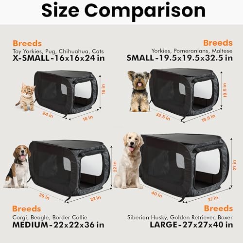 Portable Collapsible Pop Up Kennel - Image 3