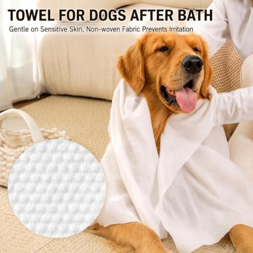 3 Pcs Non-Woven Disposable Dog Towels - Image 3