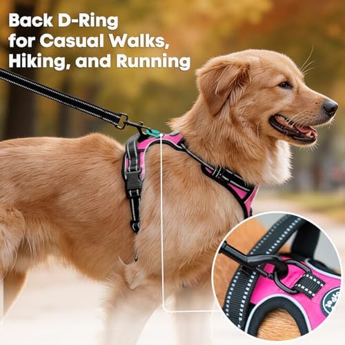 PoyPet No Pull Dog Harness Small, Reflective Vest - Image 3