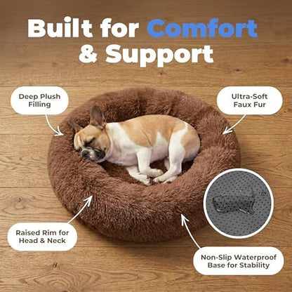 Best Pet Supplies Round Calming Dog Bed - Image 3