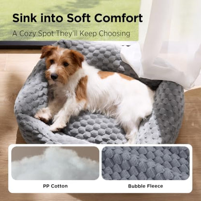 Bedsure Washable Fluffy Cute Cat Bed - Image 2