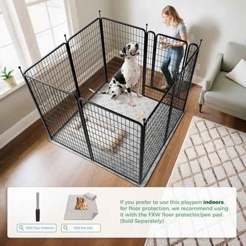 FXW Rollick Dog Playpen, Yard & RV Camping, 8 Panels - Image 2
