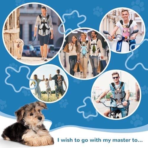 YUDODO Pet Dog Carrier Backpack Adjustable Front Carrier - Image 4
