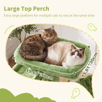 Heybly Cat Tree, 71-Inch-Tall Tower - Image 2