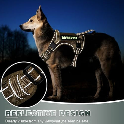 WINSEE Tactical Dog Harness, No Pull Dog Harness - Image 6
