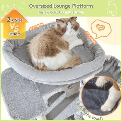 Taoqimiao 72 in Cat Tree, XXL Cat Tower - Image 3