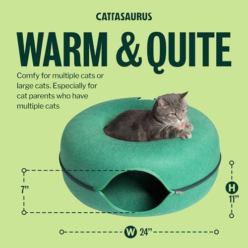 Cattasaurus Peekaboo Cat Cave Donut - Image 3