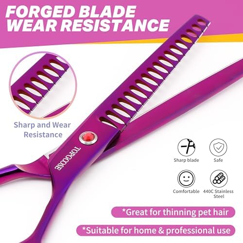 7.5" Dog Grooming Scissor - Image 4