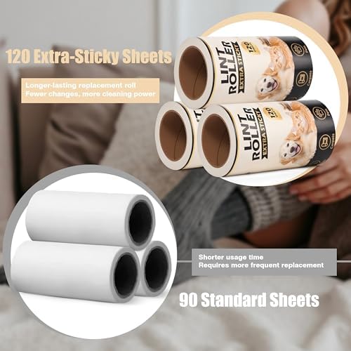 Extra Sticky Lint Roller Refills - Image 5