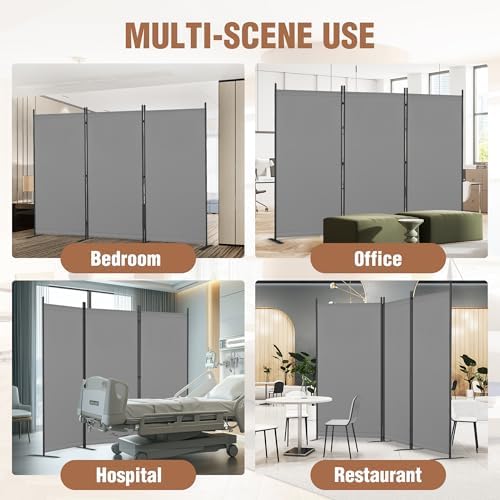 Room Divider 6FT Folding Privacy Screen - Image 6