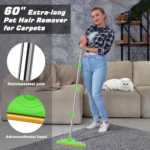B-Land Carpet Rake for Pet Hair Removal - Image 2
