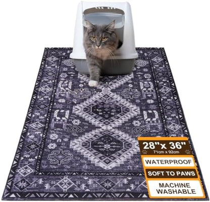 BEAUTYZOO Cat Litter Mat, Waterproof by BEAUTYZOO