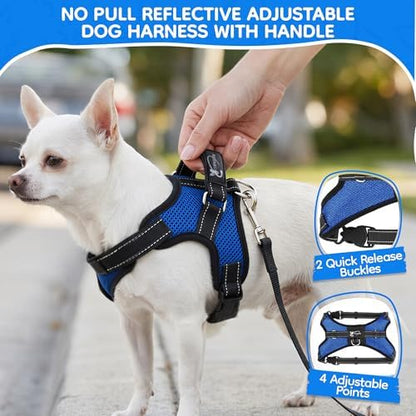 No Pull Reflective Adjustable Dog Harness - Image 2
