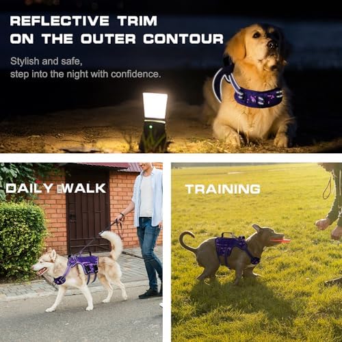 Dog Harness for Large Dogs, No Pull Tactical Vest - Image 5