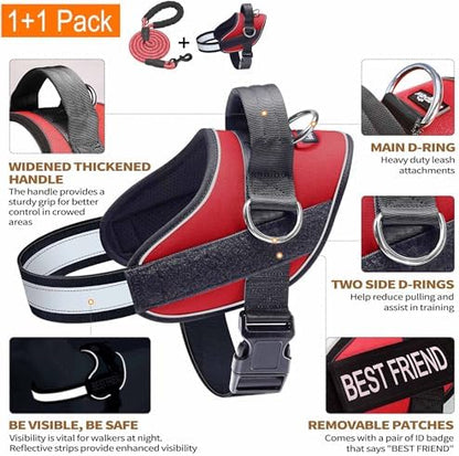 Haapaw Essential Dog Harness, No Pull Pet Vest - Image 2