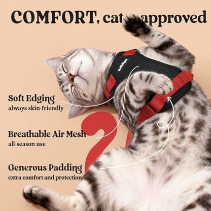 rabbitgoo Cat Harness and Leash Set, Escape Proof Vest - Image 4