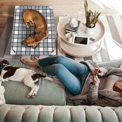 Caghash Elevated Outdoor Raised Dog Bed, Lifted Dog Cot - Image 5