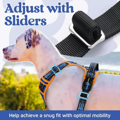 rabbitgoo Dog Harness for Large, No Pull 3 Buckles Easy On & Off - Image 5