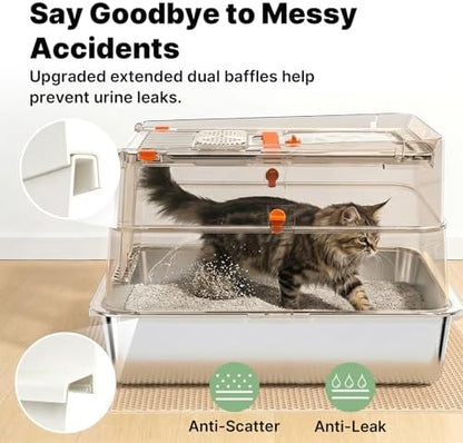 Stainless Steel Litter Box - Image 4