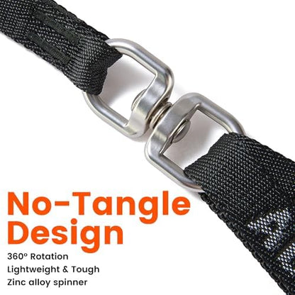 HOWGO Double Dog Leash, Tangle-Free 360 Swivel - Image 5