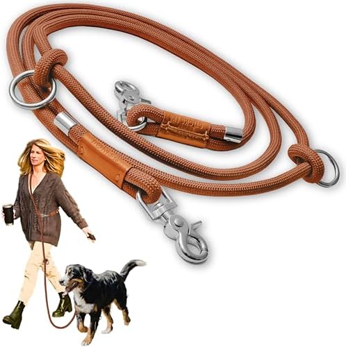 Hands Free Dog Leash, Waist Leash by SticksNBonesco