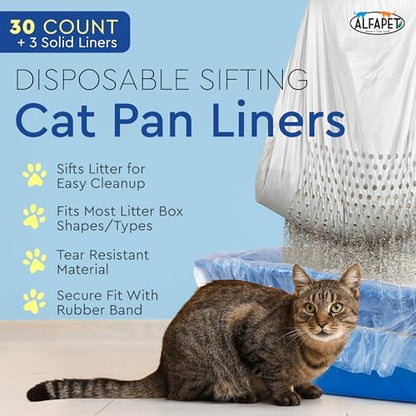 Alfapet Original Sifting Cat Litter Box Liners - Image 2