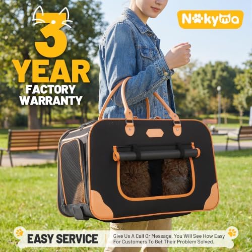 Large Cat Carrier Soft Sided Pet Carrier - Image 6