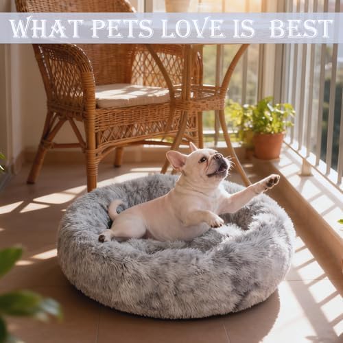 Washable Calming Dog & Cat Bed for Ultra Large Small Medium Size Pet - Image 3