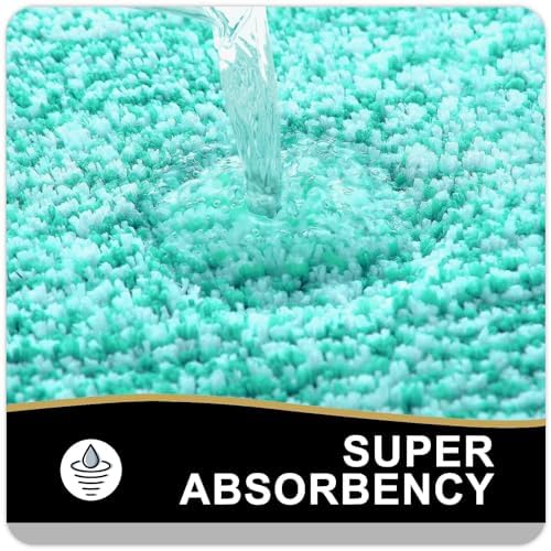 OLANLY Small Bathroom Rugs 24x16, Absorbent Microfiber Bath Rugs - Image 4