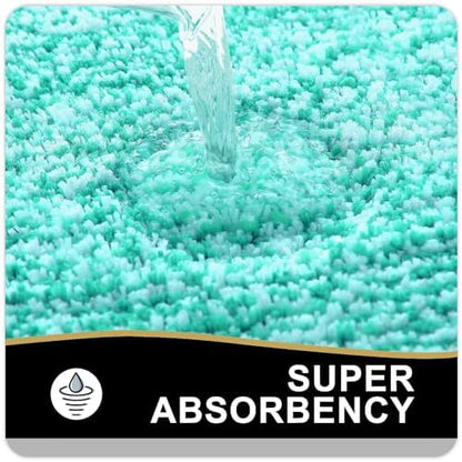 OLANLY Small Bathroom Rugs 24x16, Absorbent Microfiber Bath Rugs - Image 4