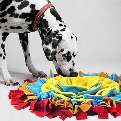 AWOOF Pet Snuffle Mat for Dogs, Interactive Feed Game for Boredom, Encourages - Image 2