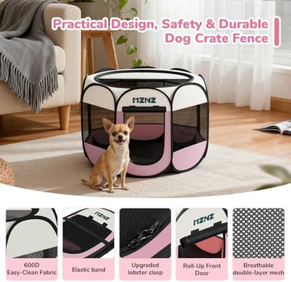 Dog Cat Small Animal Puppy Playpen Crate - Image 6