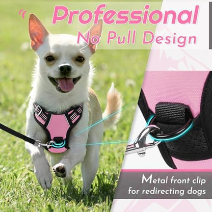 Eagloo Dog Harness for Small Dogs, No Pull Pet Vest - Image 3