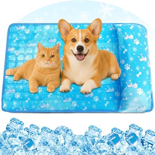 Dog Cooling Mat, Non Toxic Gel Cooling Pad by Yoheueoa