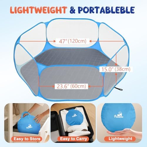 Pawaboo Small Animals Playpen - Image 7
