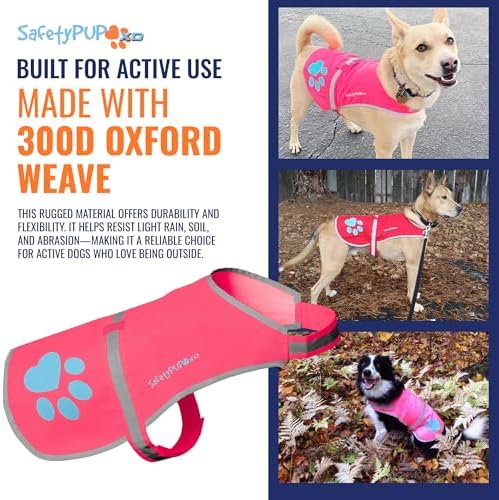 Reflective Dog Vest, Hi Vis Safety Gear - Image 6