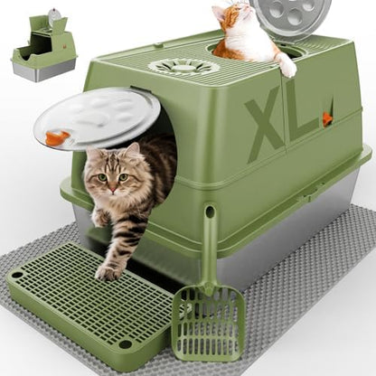 Stainless Steel Litter Box by Unknown