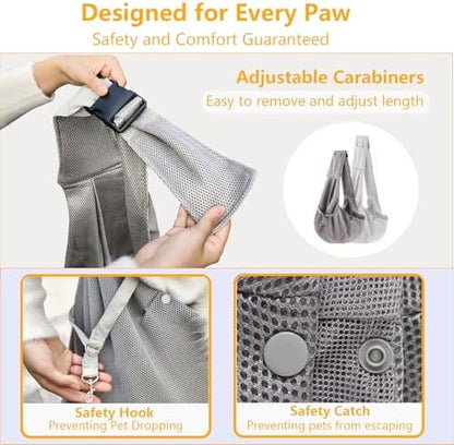 Dog Sling Adjustable Breathable - Image 4