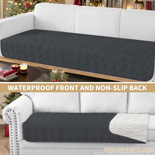 ZNSAYOTX Ultimate Cozy Blankets 100% Waterproof Sofa Mat Blanket - Image 2
